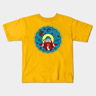 Pastafarian Santa Kids T-Shirt
